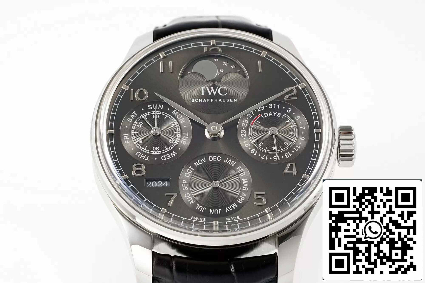 IWC Portuguese Perpetual Calendar IW503301 1:1 Best Edition APS Factory Gray Dial