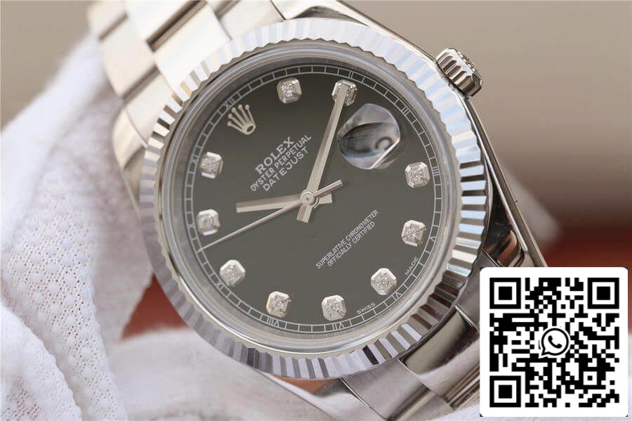 Rolex Datejust M126334-0011 1:1 Best Edition EW Factory Black Dial