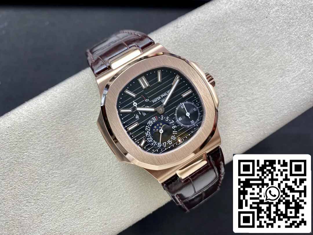 Patek Philippe Nautilus 5712 1:1 Mejor edición GR Factory Correa de cuero