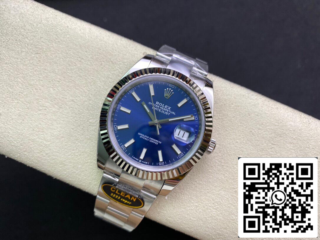 Rolex Datejust M126334-0001 Quadrante blu di fabbrica pulito 1: 1 della migliore edizione