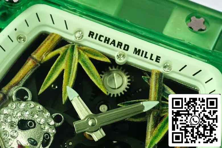 Richard Mille RM26-01 Tourbillon Miglior quadrante scheletrato verde fabbrica RM edizione 1: 1