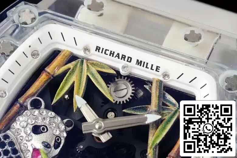 Réplica Richard Mille RM26-01 Tourbillon 1:1 Mejor Edición RM Factory Correa Blanca