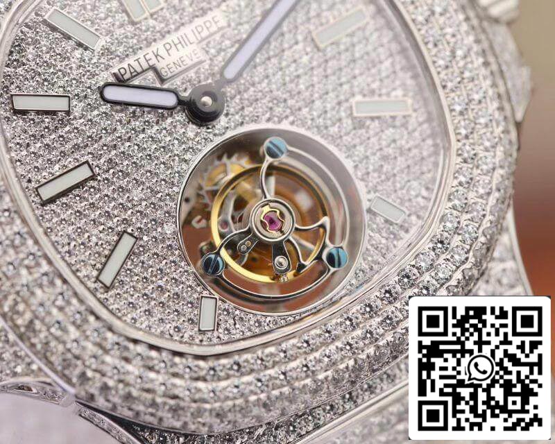 Patek Philippe Nautilus Tourbillon R8 Factory 1:1 Best Edition Swiss Hand-Winding Tourbillon Movement