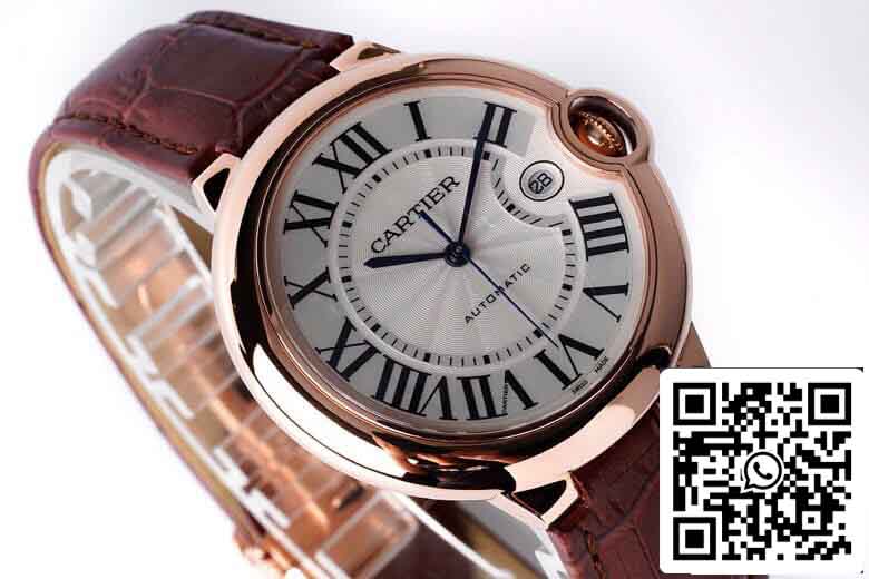 Replica Ballon Bleu De Cartier 42MM WGBB0030  AF Factory Rose Gold Case