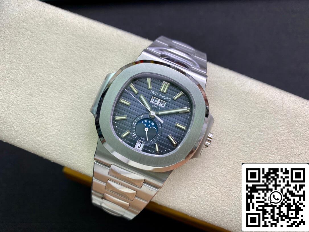 Patek Philippe Nautilus 5726/1A-014 1:1 Mejor Edición PPF Esfera Azul de Fábrica