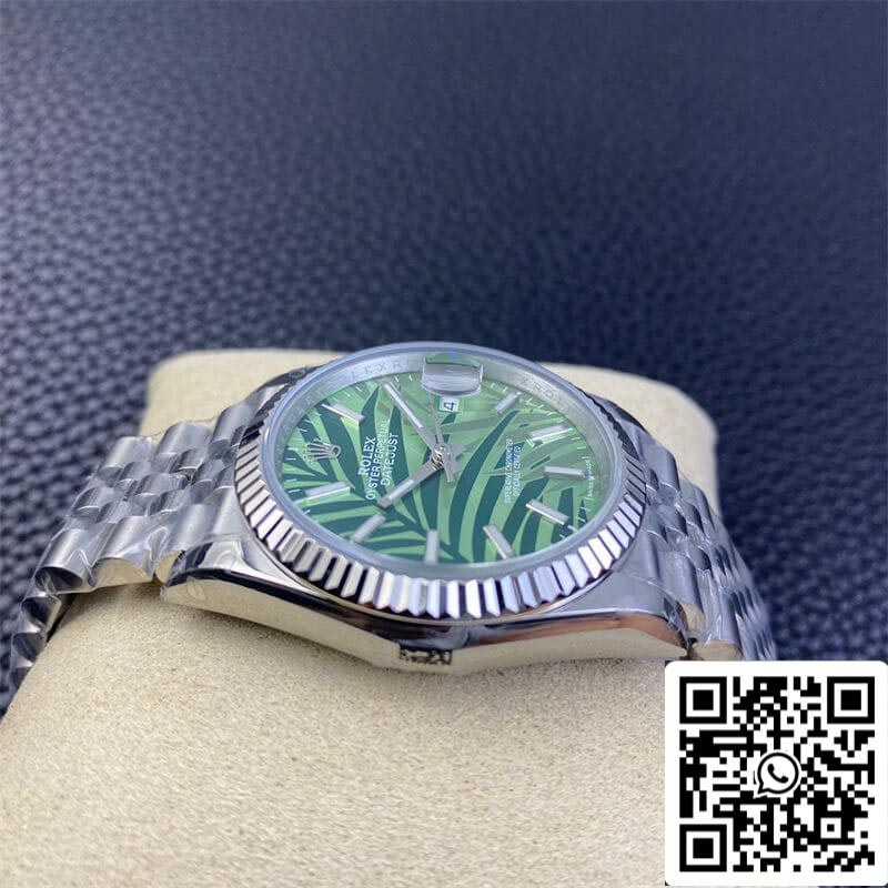 Rolex Datejust M126234-0047 36MM 1:1 Mejor Edición VS Esfera Verde de Fábrica