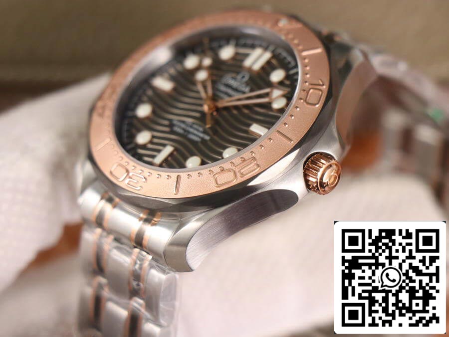 Omega Seamaster Diver 300M 210.60.42.20.99.001 1:1 Mejor Edición OM Factory Titanio Metal