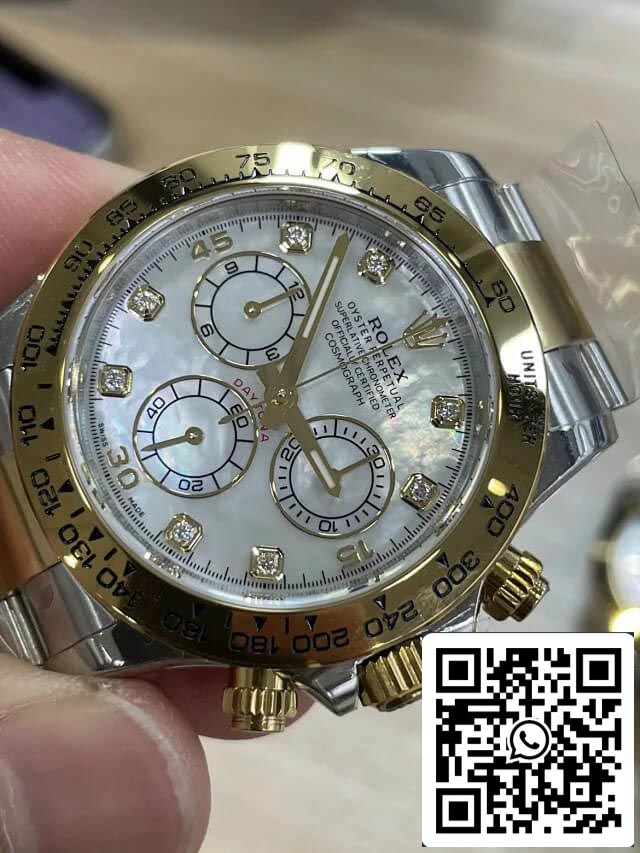 Rolex Daytona M116503-0007 1:1 Mejor edición BT Factory Esfera de nácar