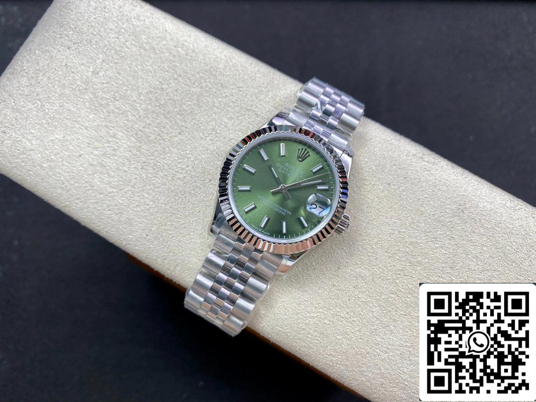 Rolex Datejust M278274-0018 31MM 1:1 Mejor Edición EW Factory Esfera Verde