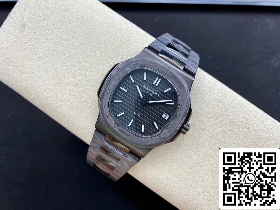 Patek Philippe Nautilus 5711 DiW 1:1 Mejor Edición Esfera Negra