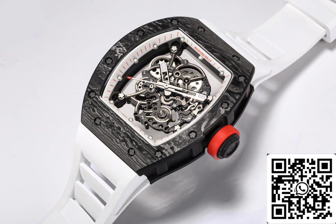 Richard Mille RM-055 1:1 Caja de fibra de carbono BBR Factory Best Edition