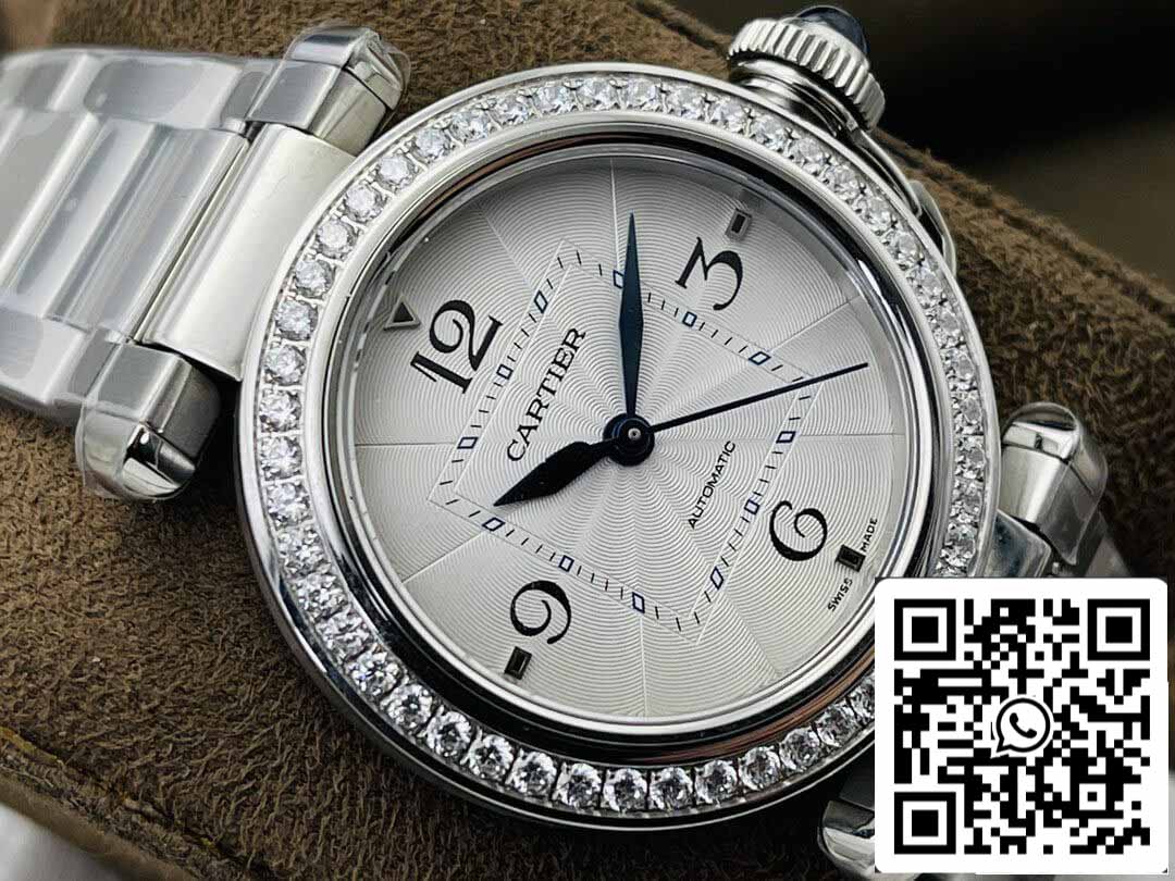 Cartier Pasha 35MM 1:1 Best Edition BV Factory Diamond Bezel