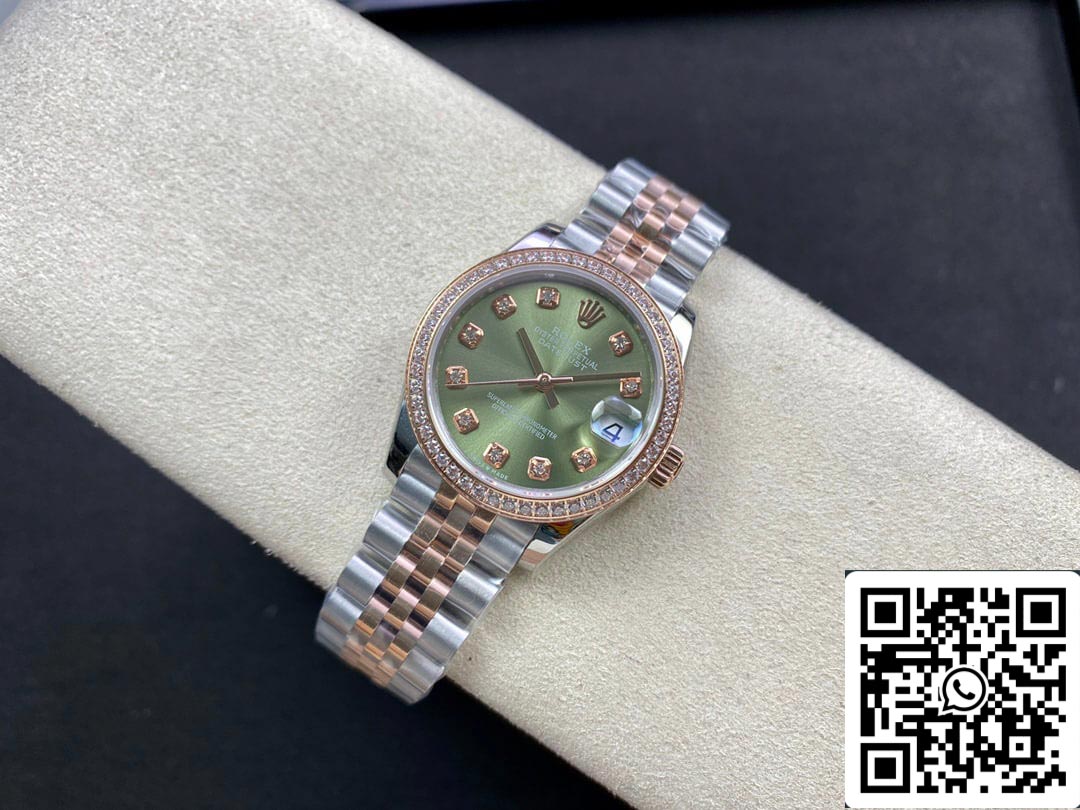 Rolex Datejust 31MM 1:1 Best Edition EW Factory Rose Gold