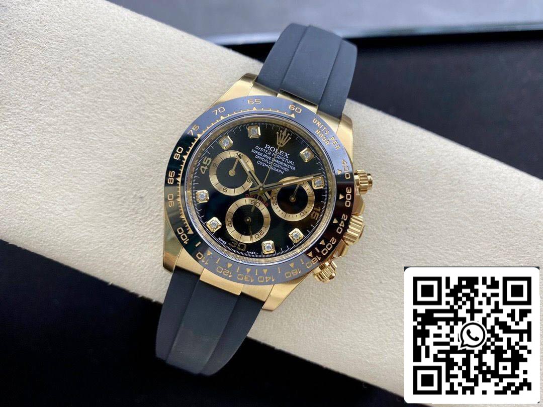 Rolex Cosmograph Daytona M116518ln-0078 1:1 Mejor edición Clean Factory esfera negra