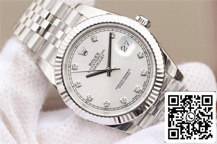 Rolex Datejust M126331 1:1 Best Edition EW Factory Quadrante bianco