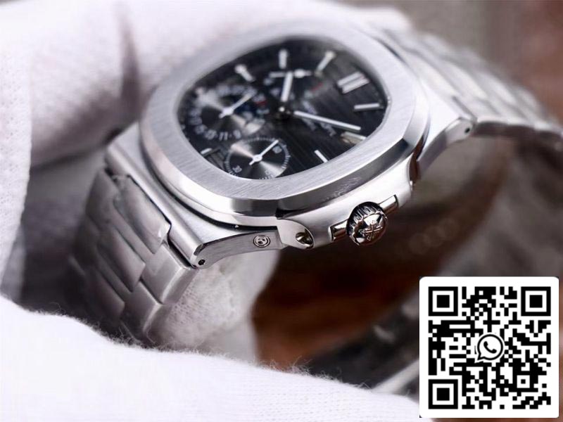 Patek Philippe Nautilus 5712/1A-001 1:1 Mejor Edición PF Factory Esfera Gris Movimiento Suizo