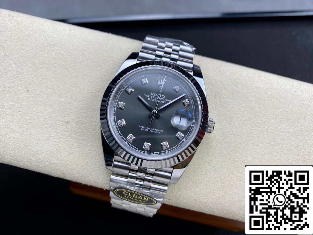 Rolex Datejust M126334-0006 Quadrante grigio fabbrica pulito 1: 1 della migliore edizione