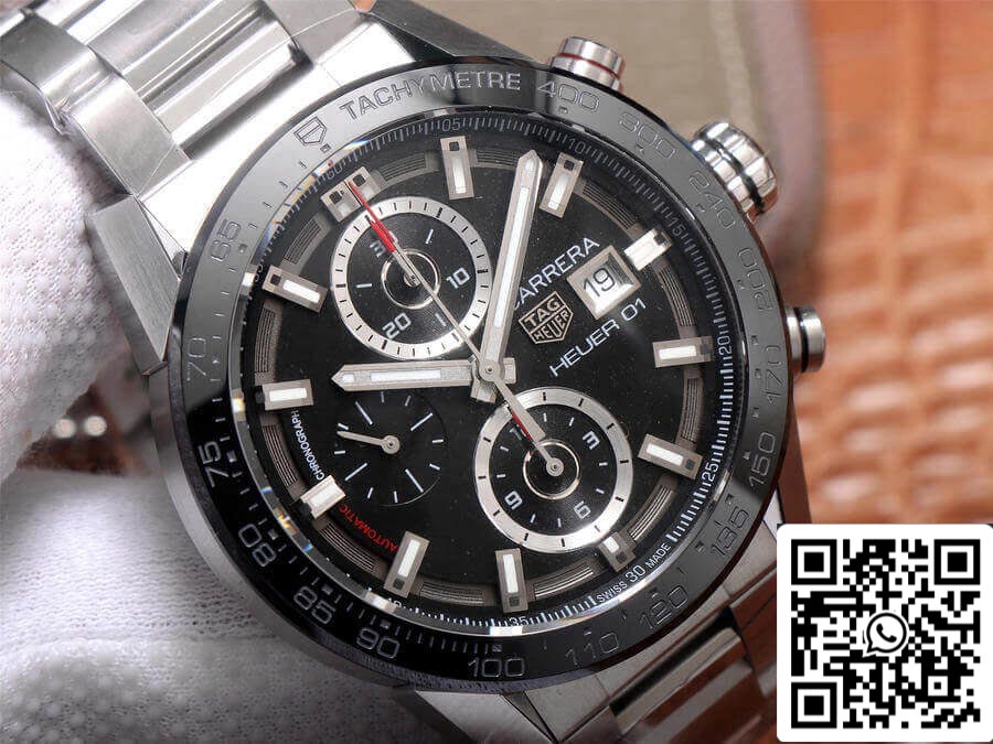 TAG Heuer Carrera CAR201Z.BA0714 Lunetta in ceramica XF Factory 1:1 Best Edition