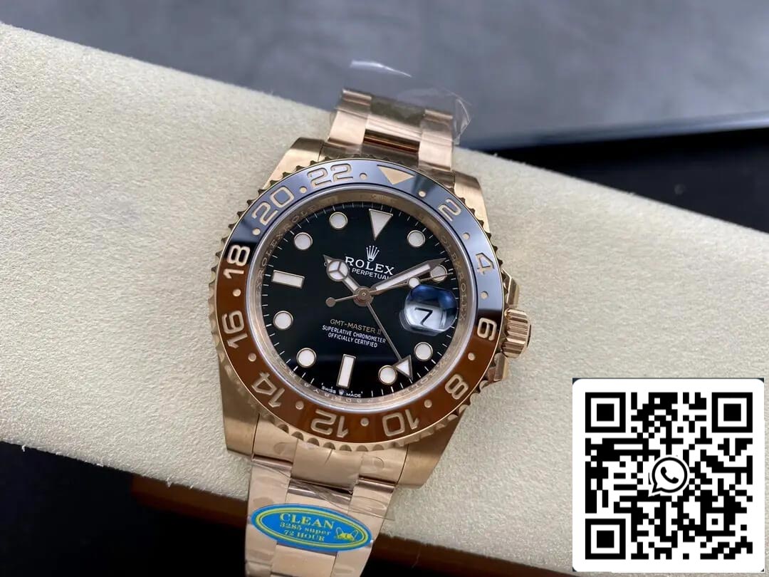 Rolex GMT Master II M126715CHNR-0001 1:1 Best Edition Clean Factory V3 Ceramic Bezel