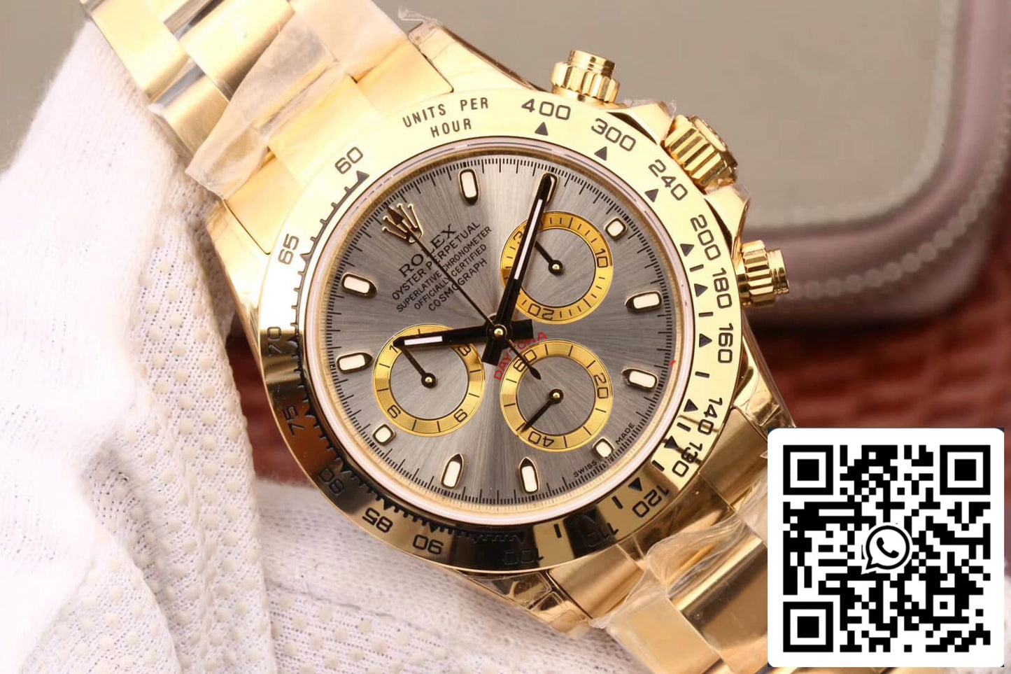 Rolex Daytona Cosmograph 116508 1:1 Mejor Edición JH Factory Gold