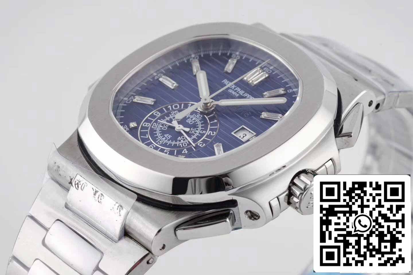 Patek Philippe Nautilus 5976/1G 1:1 Mejor edición 3K Factory V2 Acero inoxidable