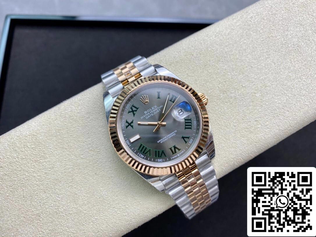 Rolex Datejust M126331-0016 1:1 Mejor Edición EW Factory Esfera Verde