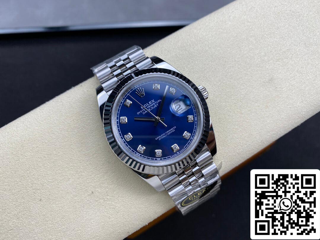 Rolex Datejust M126334-0016 1:1 Mejor edición Clean Factory esfera azul