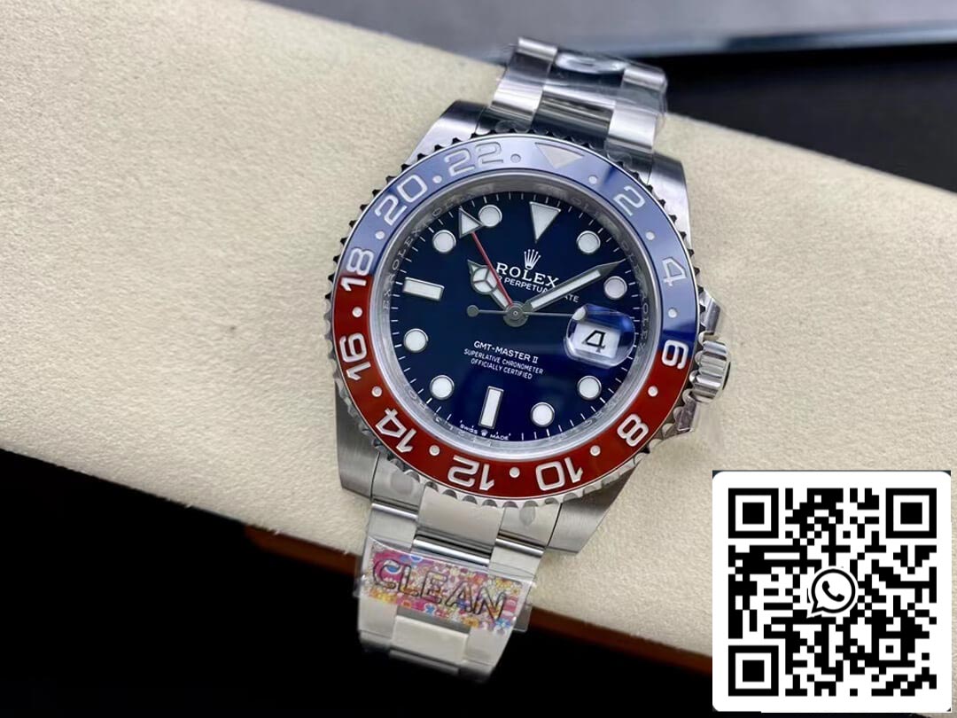 Rolex GMT Master II M126719blro-0003 1:1 Best Edition Clean Factory Blue Dial