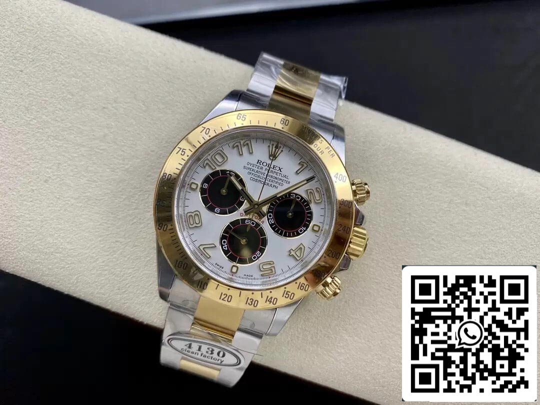 Rolex Cosmograph Daytona M116523 1:1 Best Edition Clean Factory Yellow Gold