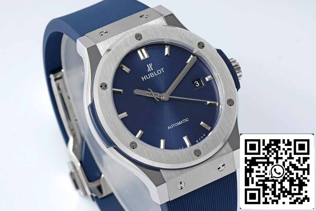 Hublot Classic Fusion 542.NX.7170.RX 42MM 1:1 Mejor edición HB Factory esfera azul