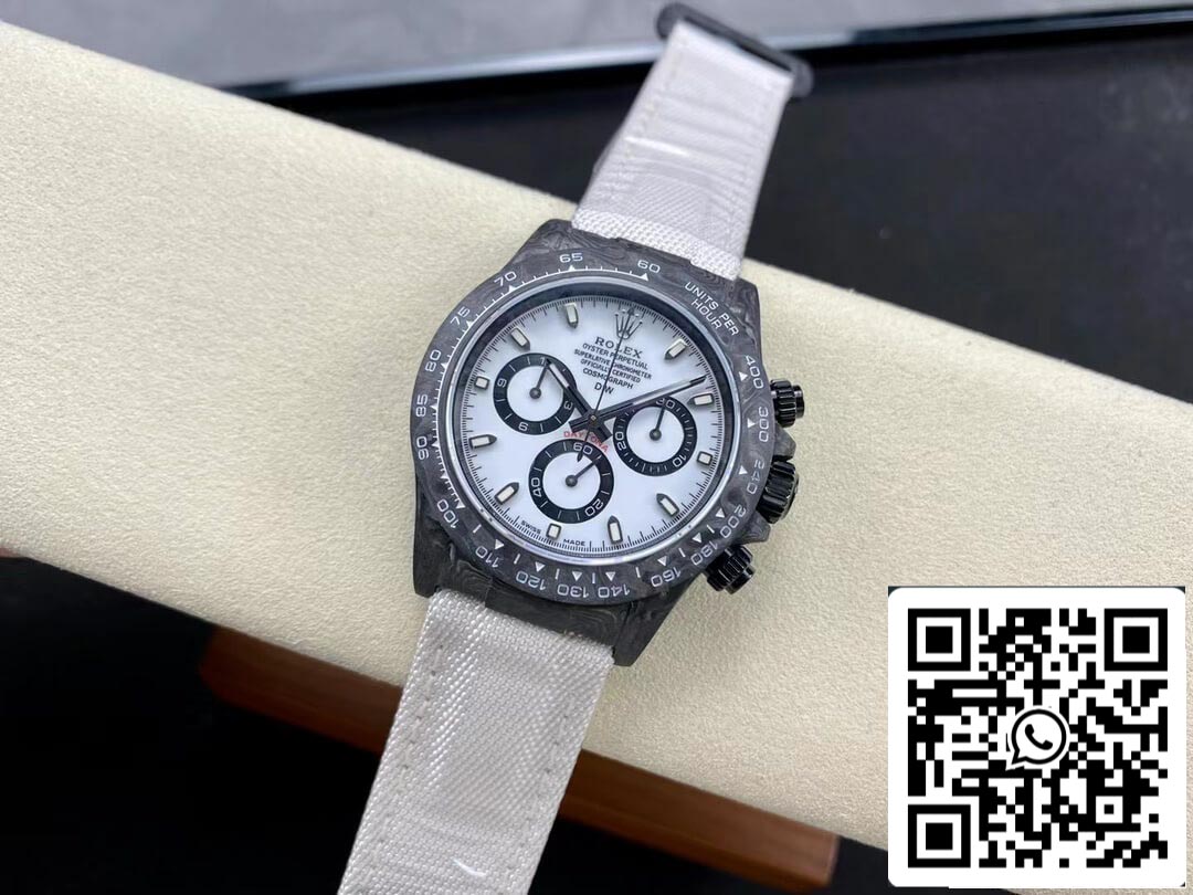 Rolex Daytona Cosmograph Diw Custom Version 1:1 Mejor Edición Noob Factory Esfera Blanca