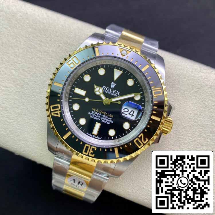 Rolex Sea Dweller M126603-0001 1:1 Mejor edición AR Factory esfera negra