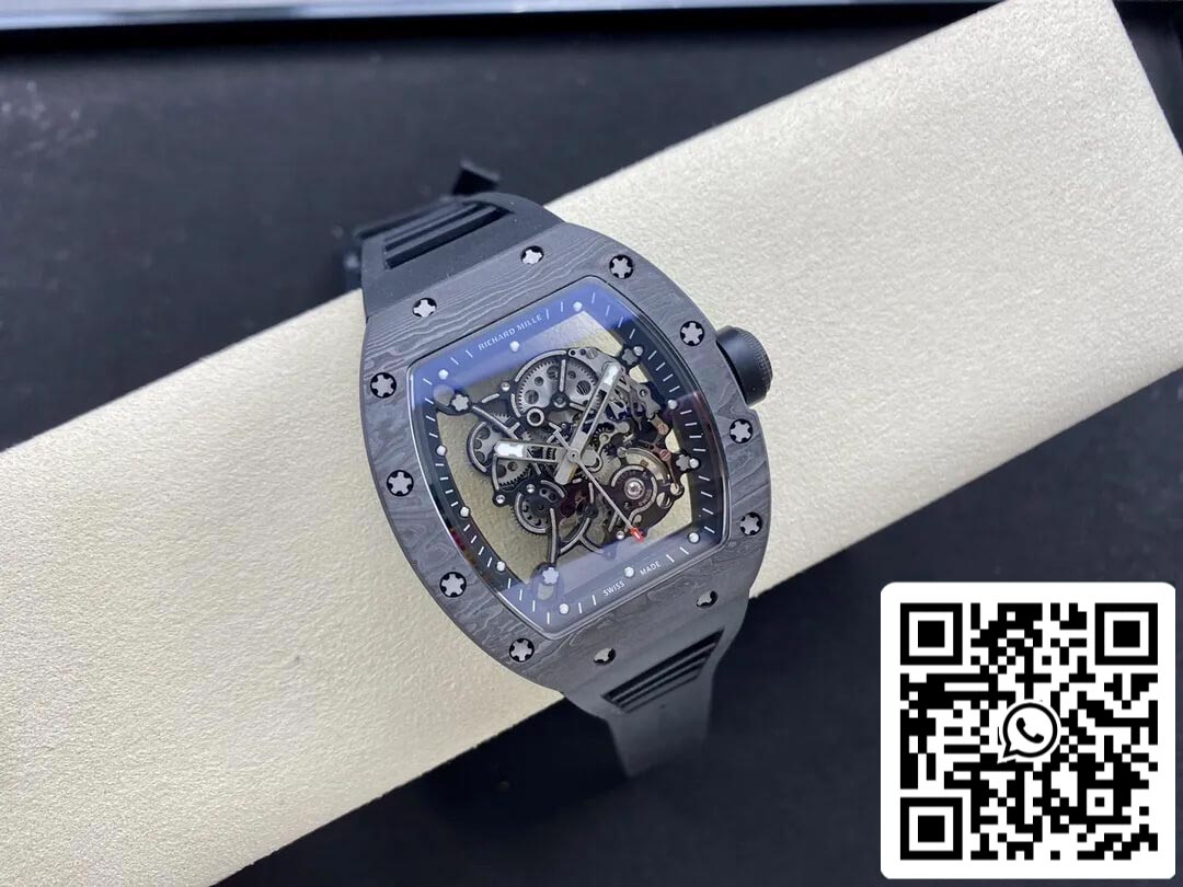 Richard Mille RM-055 1:1 Mejor Edición BBR Factory Fibra de Carbono