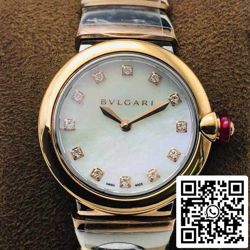 Bvlgari LVCEA 102194 Caja de Oro Rosa de Fábrica BV Mejor Edición 1:1