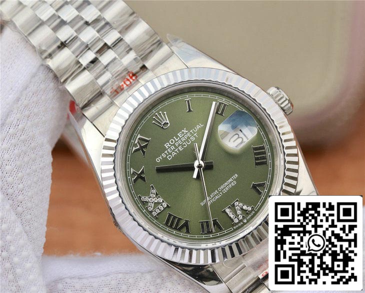 Rolex Datejust 36MM 1:1 Mejor edición GM Factory Esfera engastada con diamantes