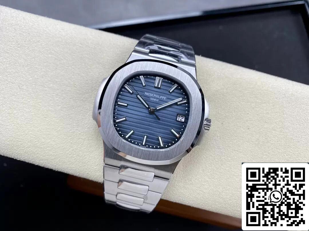 Patek Philippe Nautilus 5811/1G-001 1:1 Mejor Edición 3K Esfera Azul de Fábrica