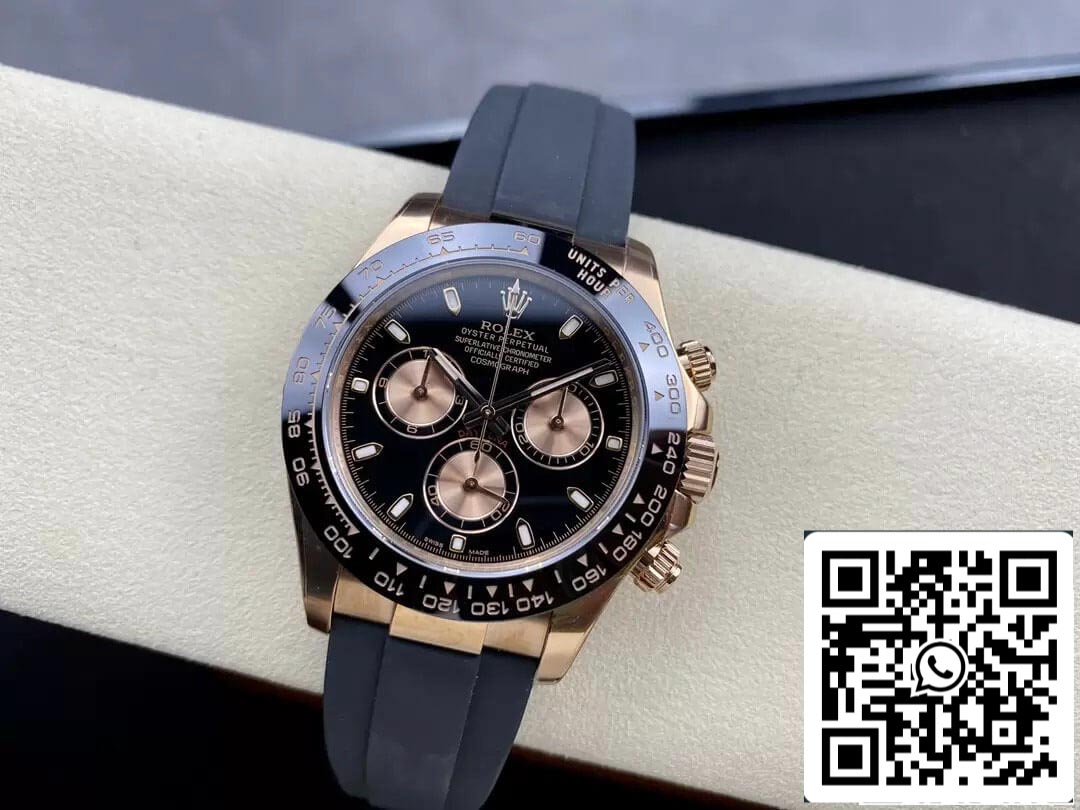 Rolex Cosmograph Daytona M116515LN-0017 1:1 Best Edition Clean Factory quadrante nero