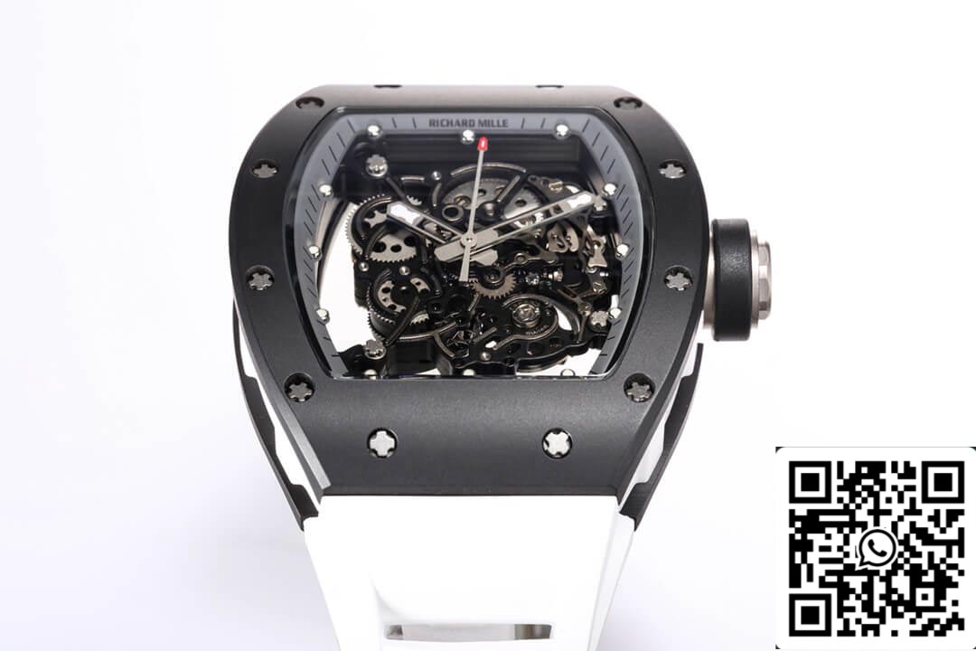 Custodia in ceramica nera Richard Mille RM-055 1: 1 Best Edition BBR Factory