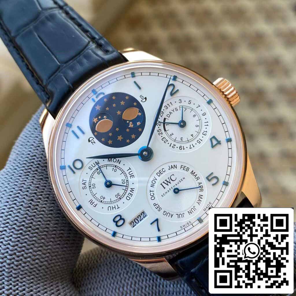 IWC Portuguese Perpetual Calendar IW503405 1:1 Best Edition APS Factory White Dial