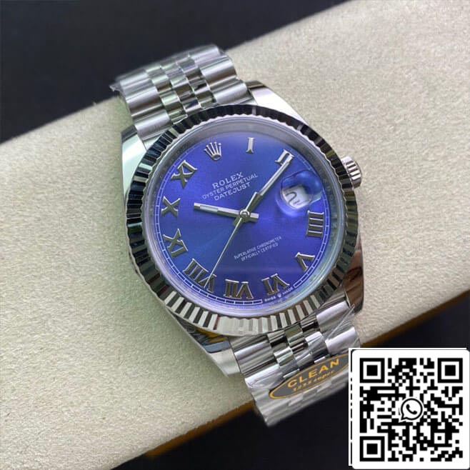 Rolex Datejust M126334-0026 Quadrante blu di fabbrica pulito 1: 1 della migliore edizione