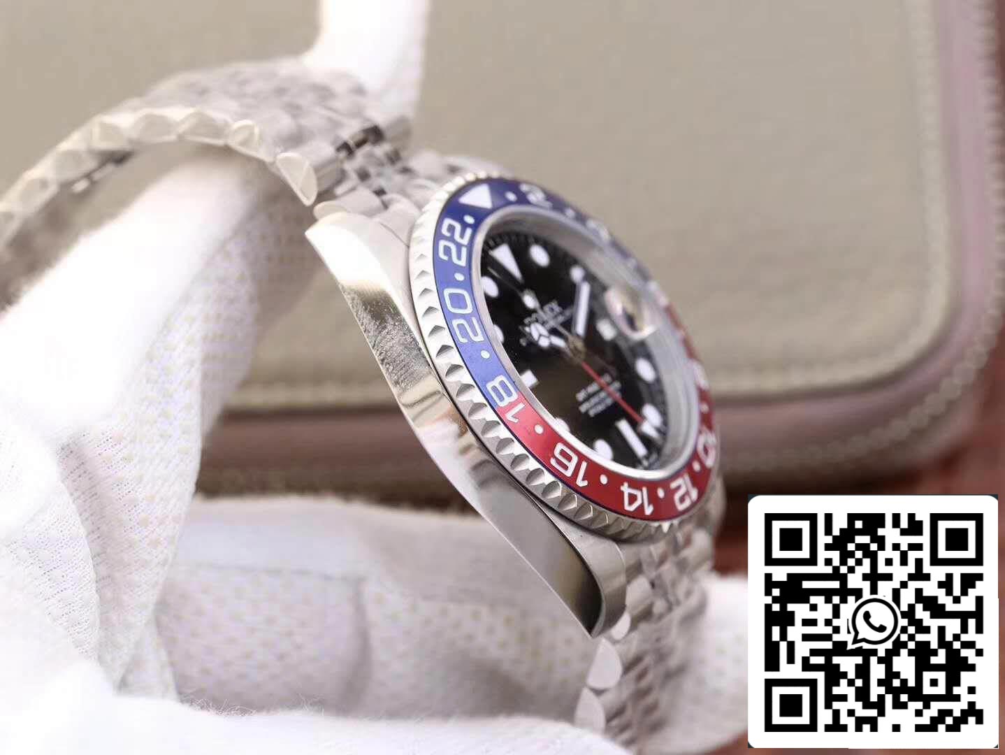 Rolex GMT-Master II 126710BLRO GM Factory 1:1 Best Edition Swiss ETA2836 Black Dial