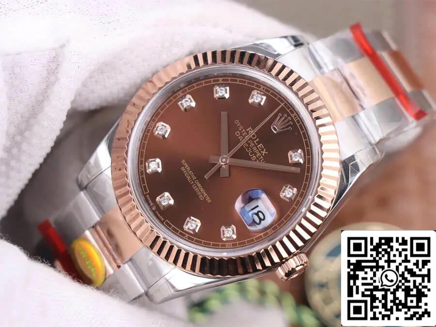 Rolex Datejust M126331-0003 41MM 1:1 Best Edition TW Factory Chocolate Dial