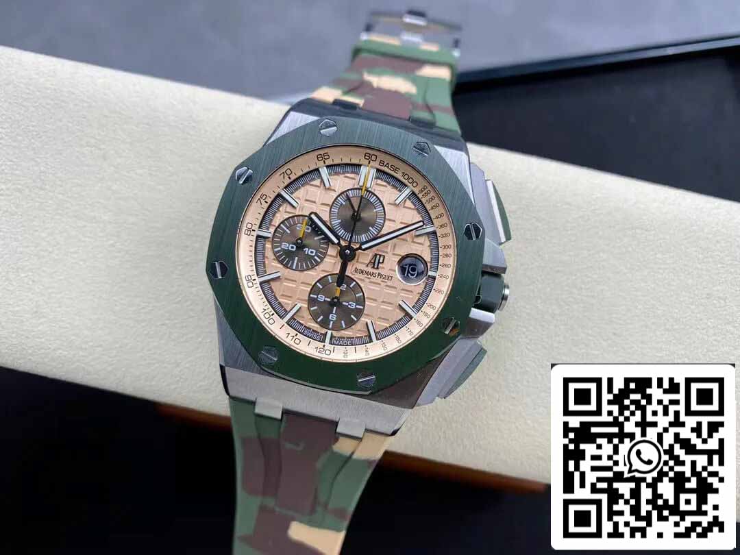 Audemars Piguet Royal Oak Offshore 26400SO.OO.A054CA.01 1:1 Best Edition APF Factory Beige Dial