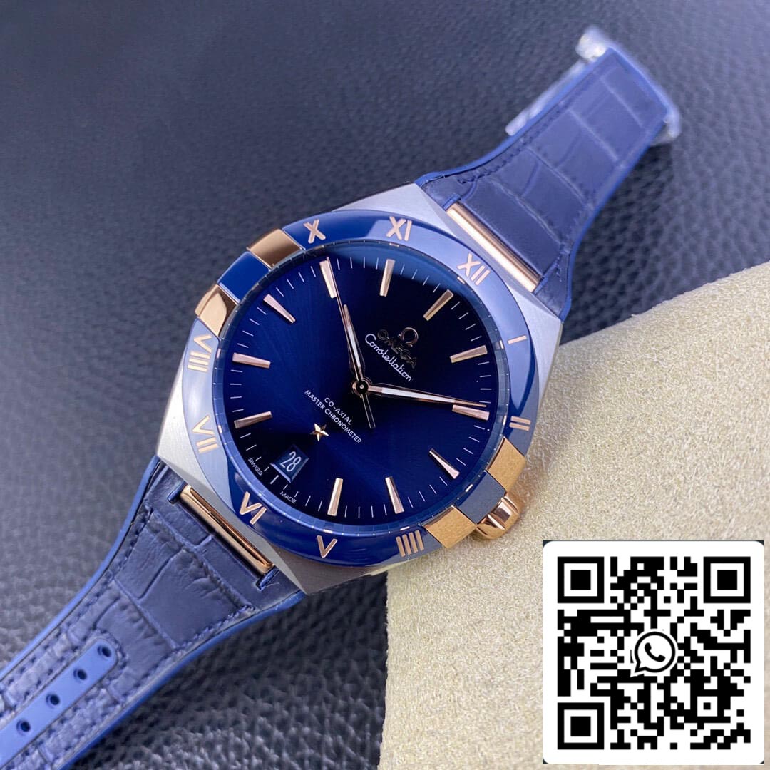 SBF Omega Constellation 131.23.41.21.03.001 1:1 Best Edition VS Factory Blue Dial