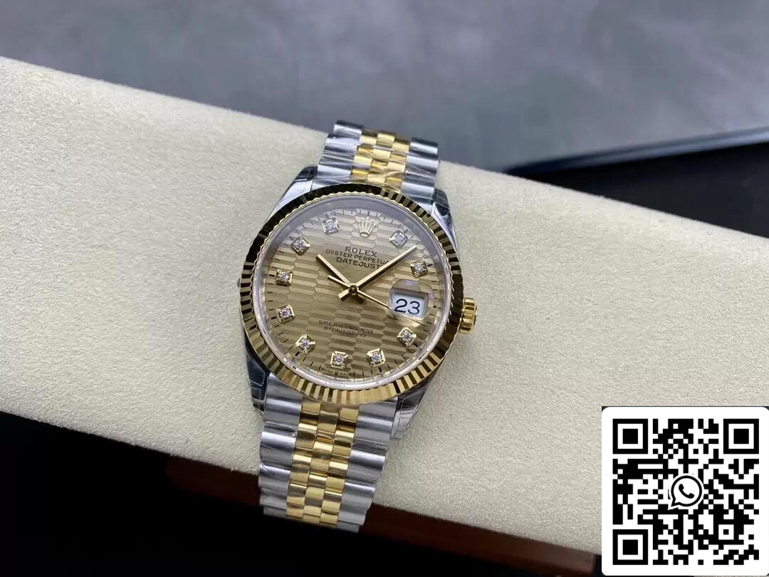 Rolex Datejust M126233-0045 36MM 1:1 Mejor edición VS Esfera de diamantes de fábrica