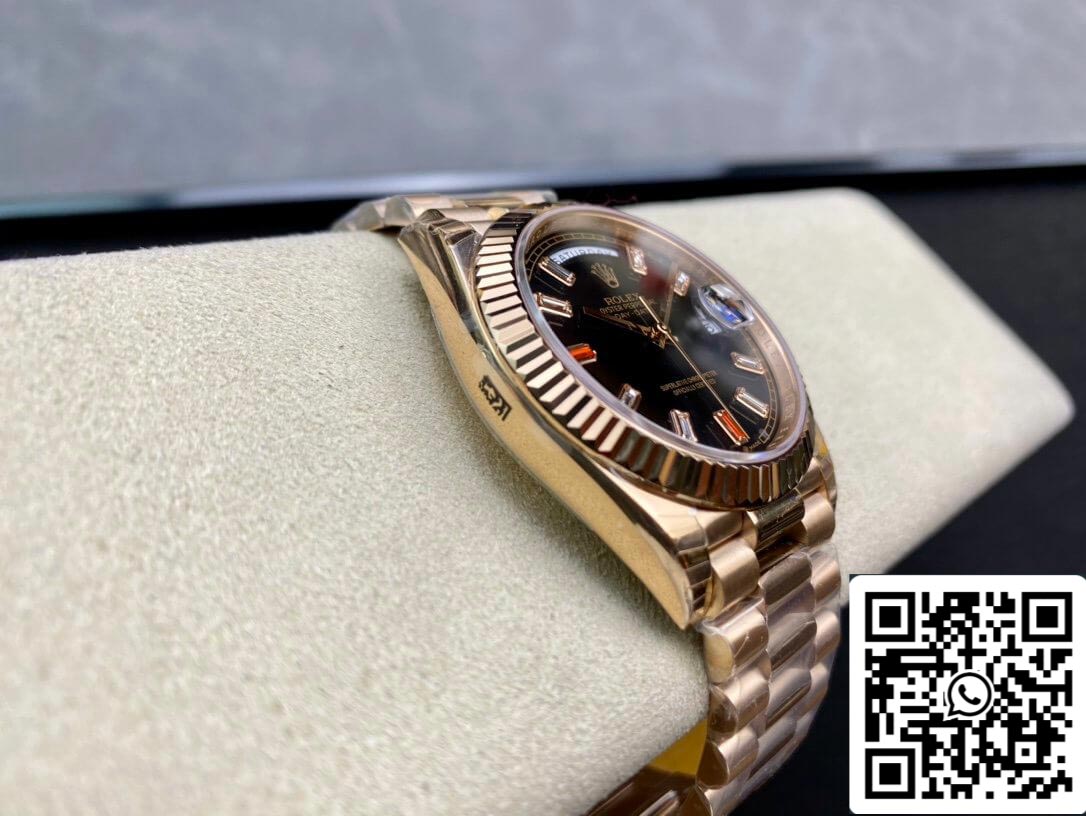 Rolex Day Date 40MM 1:1 Mejor edición EW Factory Oro rosa