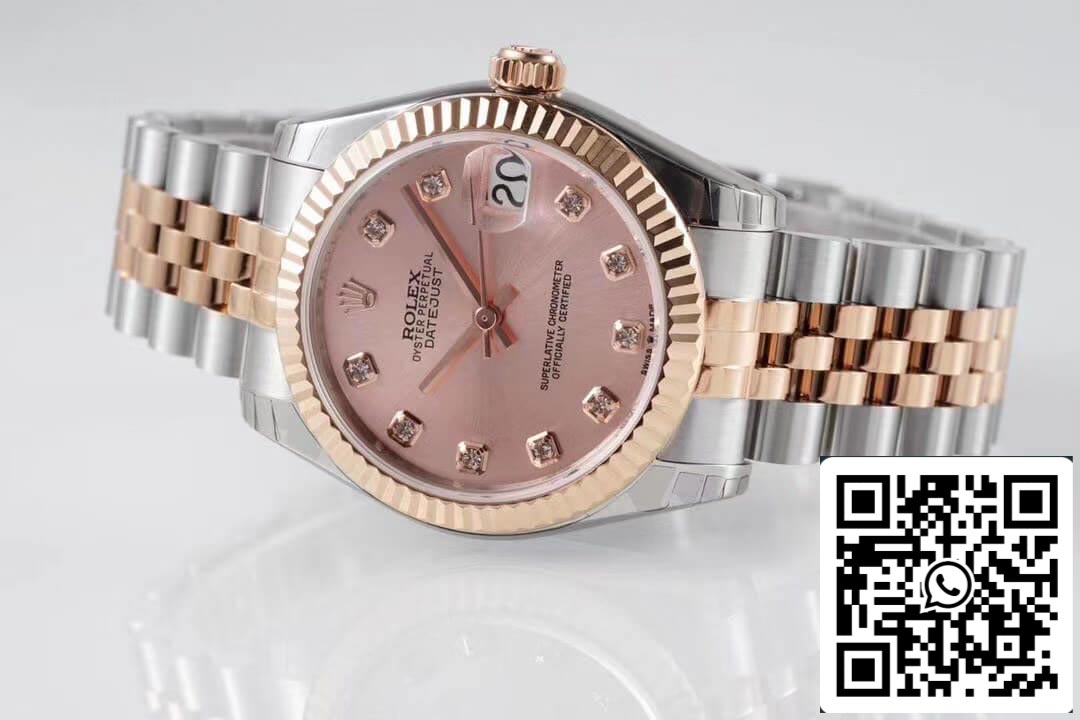 Rolex Datejust m278271 1:1 Mejor edición GS Factory esfera rosa