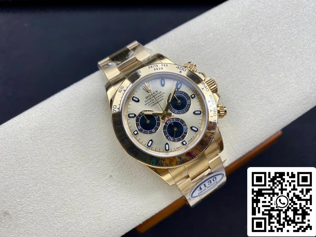 Rolex Cosmograph Daytona M116508-0014 1:1 Best Edition Clean Factory Yellow Gold