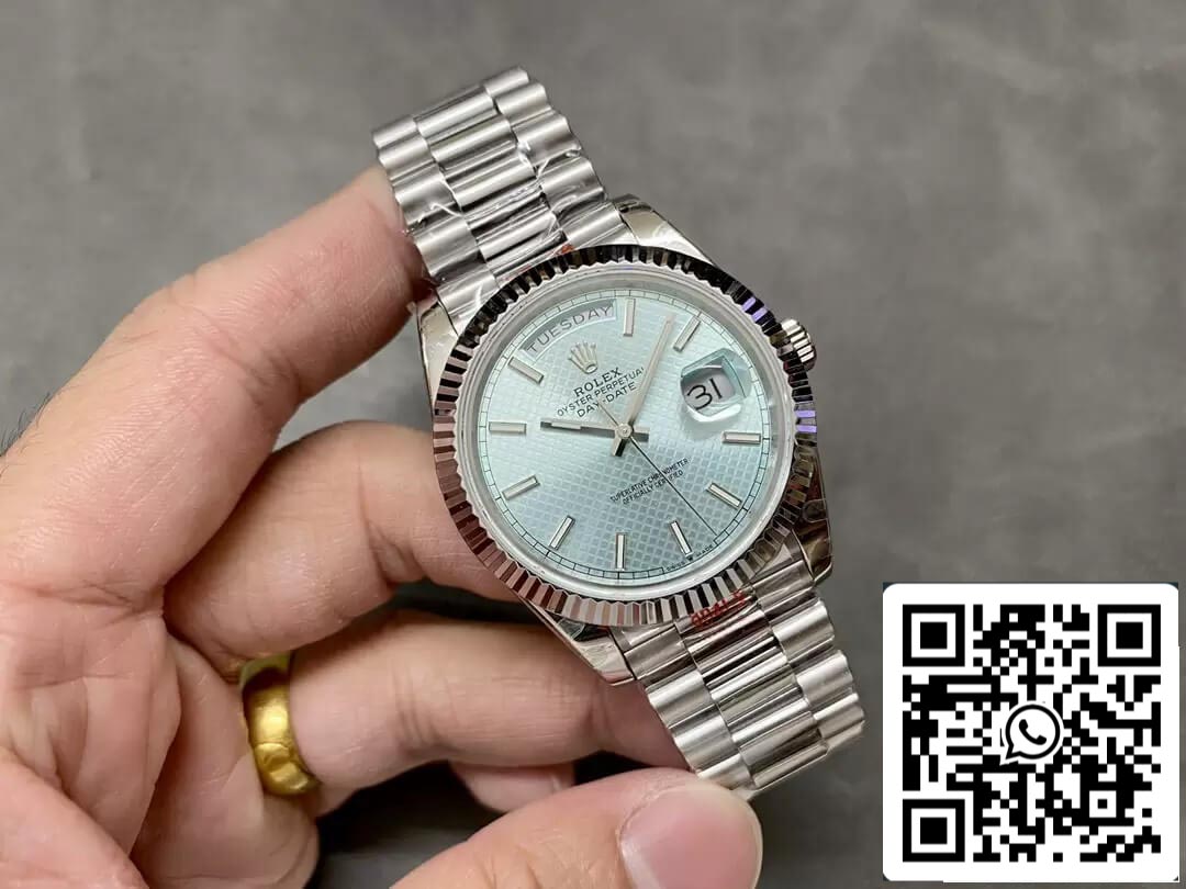 Rolex Day Date M228236 1:1 Best Edition GM Factory quadrante blu V2