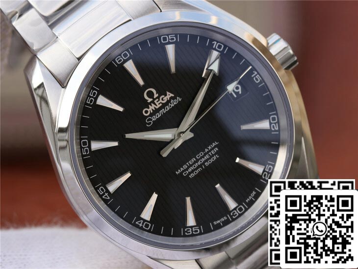 Omega Seamaster 231.10.42.21.06.001 1:1 Best Edition VS Factory quadrante nero scuro